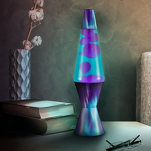 14.5" Purple Wax and Blue Liquid Motion Light W120678