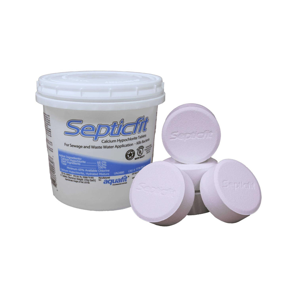 6 Tablet Septic Chlorine Tablet Pail L231