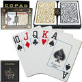 Black and Gold Jumbo Index Playing Card Set O237613