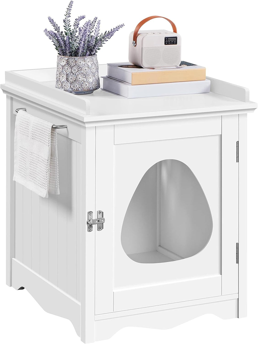Hidden Cat Litter Box Enclosure Furniture D548