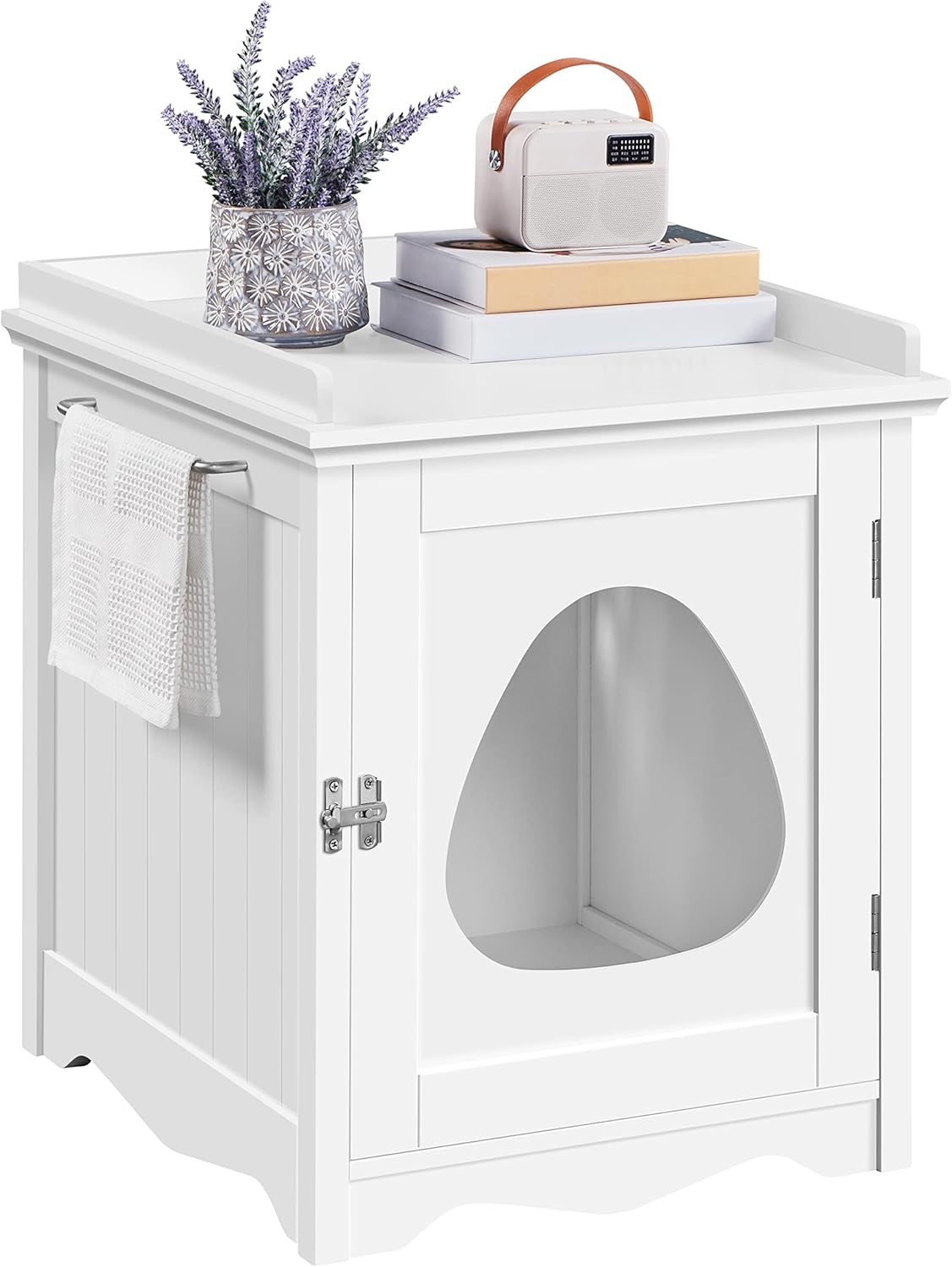 Hidden Cat Litter Box Enclosure Furniture D548