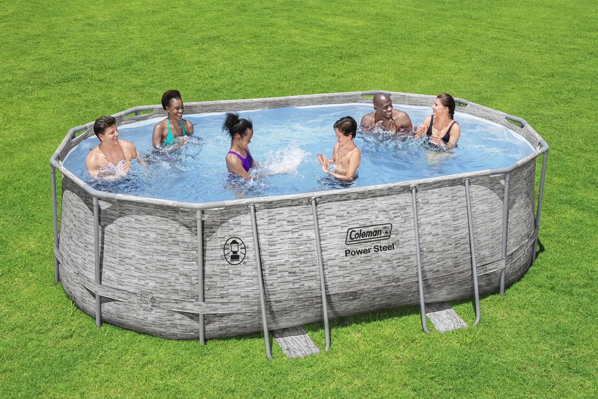 16' x 10' x 48' Oval Pool Set Z20366