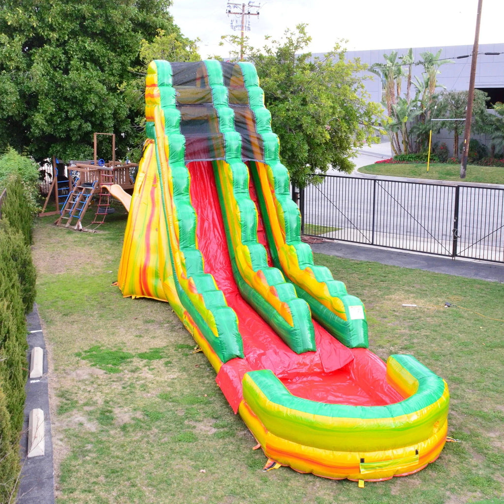 Inflatable Water Slide with Splash Pool V259868