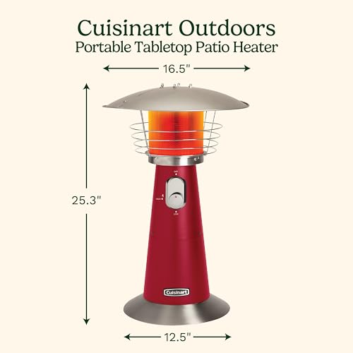 Portable 11,000 BTU Propane Patio Heater W473733