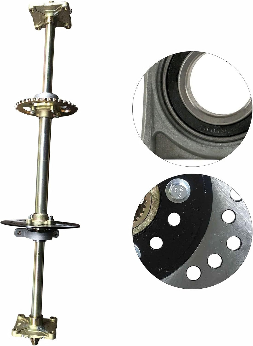 815mm Rear Axle Shaft Kit with 7.5" Brake Disc R10895