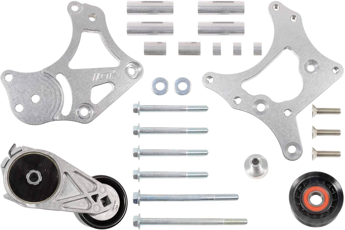 Billet Aluminum High Mount Alternator Bracket T381