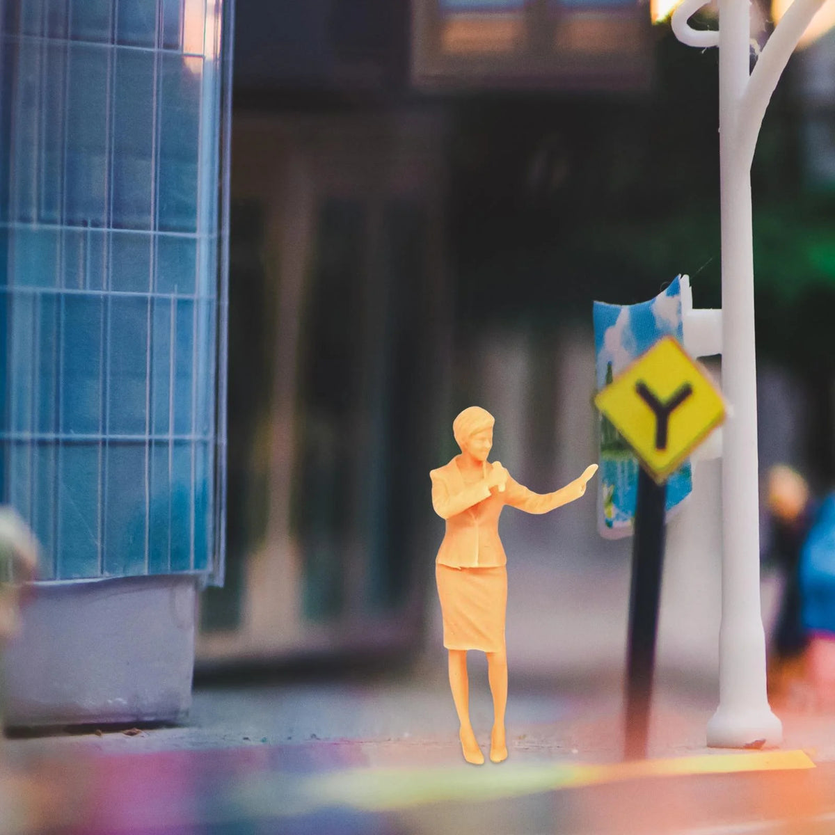 1/64 Figures People Model for Diorama X806