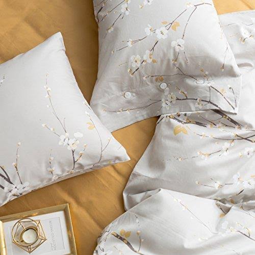 King 3 Piece Cotton Duvet Cover Set I729