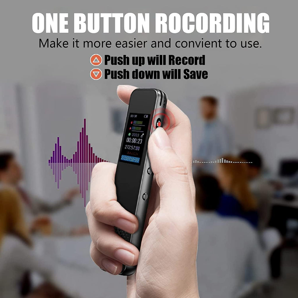 32G MP3 Digital Voice Recorder, Pack of 2 R46736