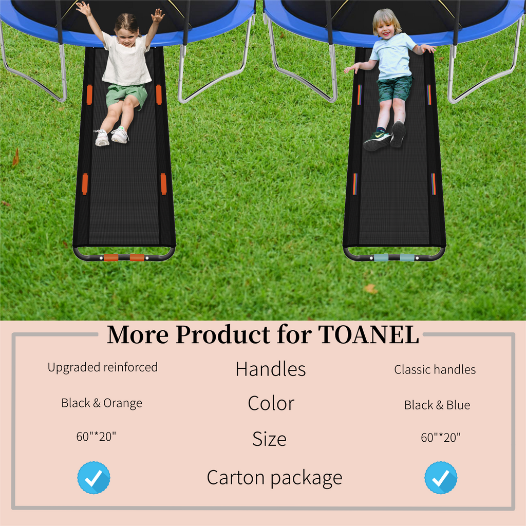 Trampoline Slide with Handles and Ladder Kit for Children Z915189