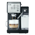 Black Espresso and Cappuccino Machine L649139