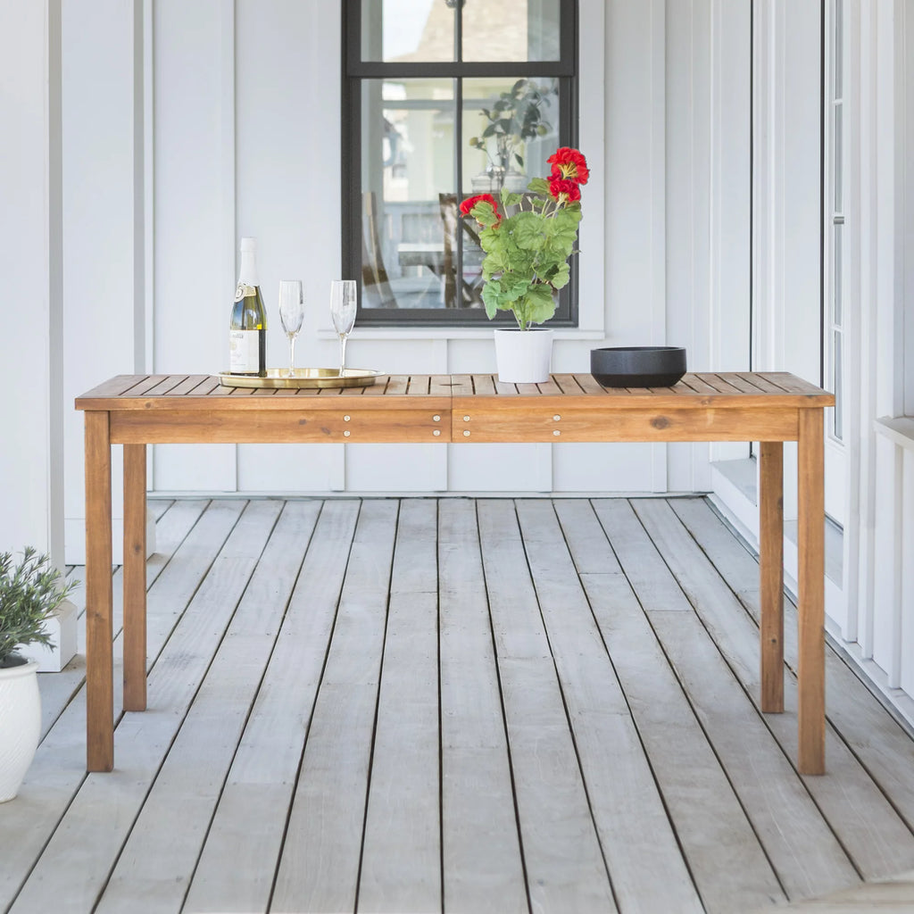 5-Piece Solid Wood Outdoor Patio Dining Set R28395