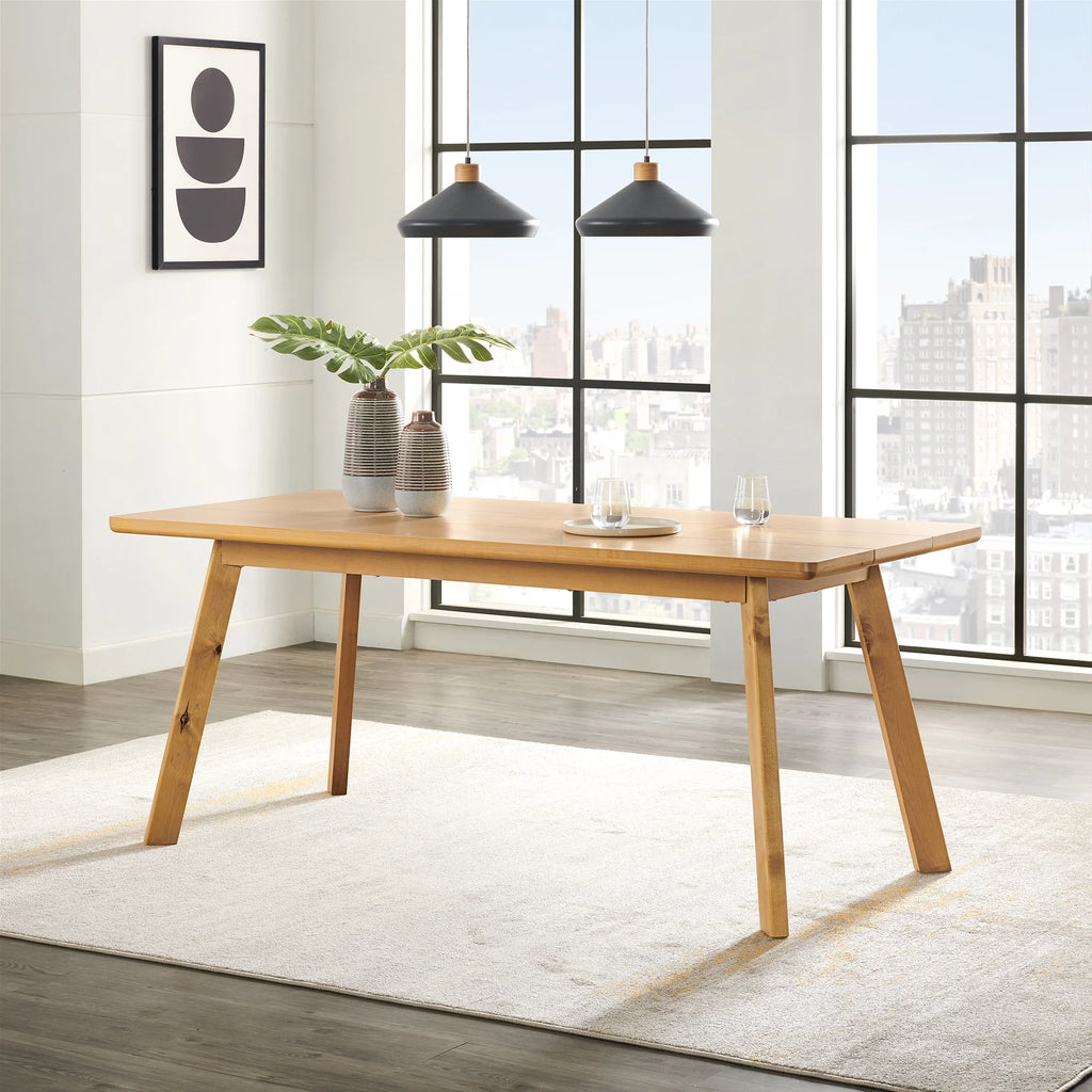 Natural 73in. Dining Table H16096