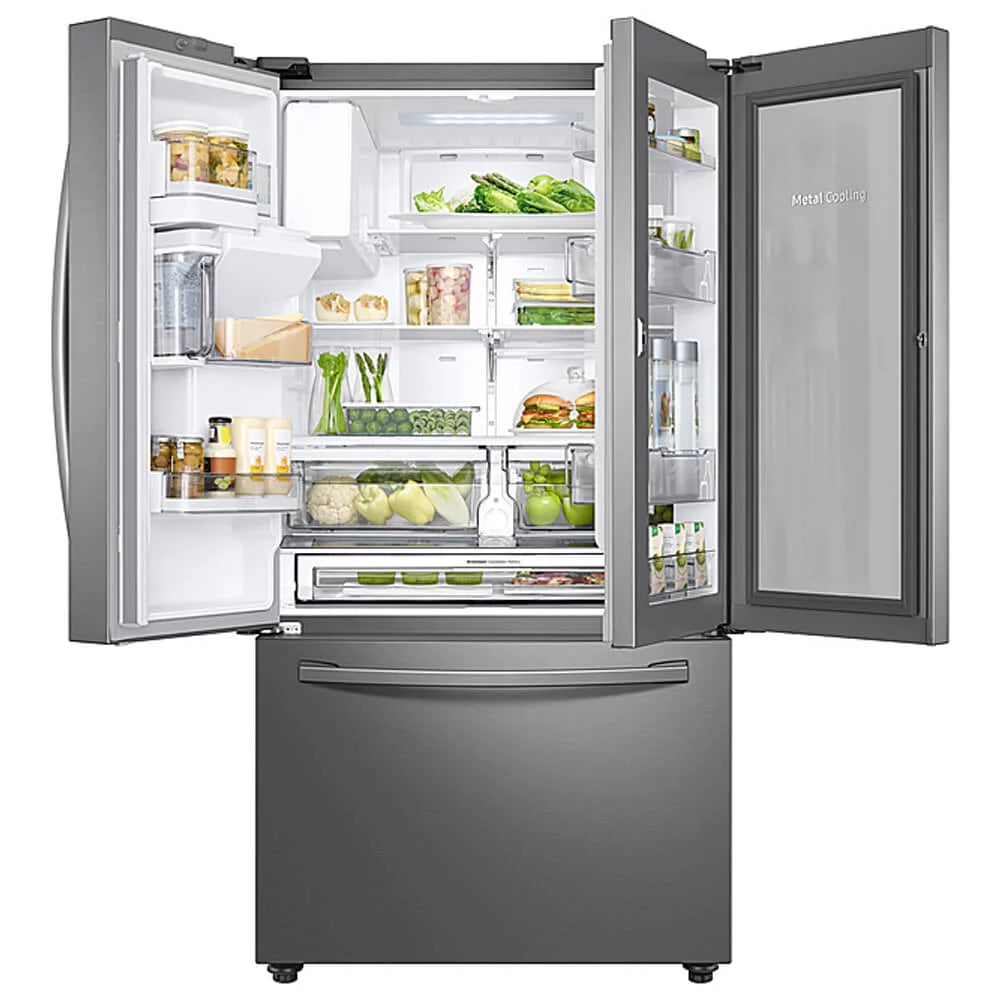 22.5 Cu. Ft. French Door Counter-Depth Stainless Steel Refrigerator F6450