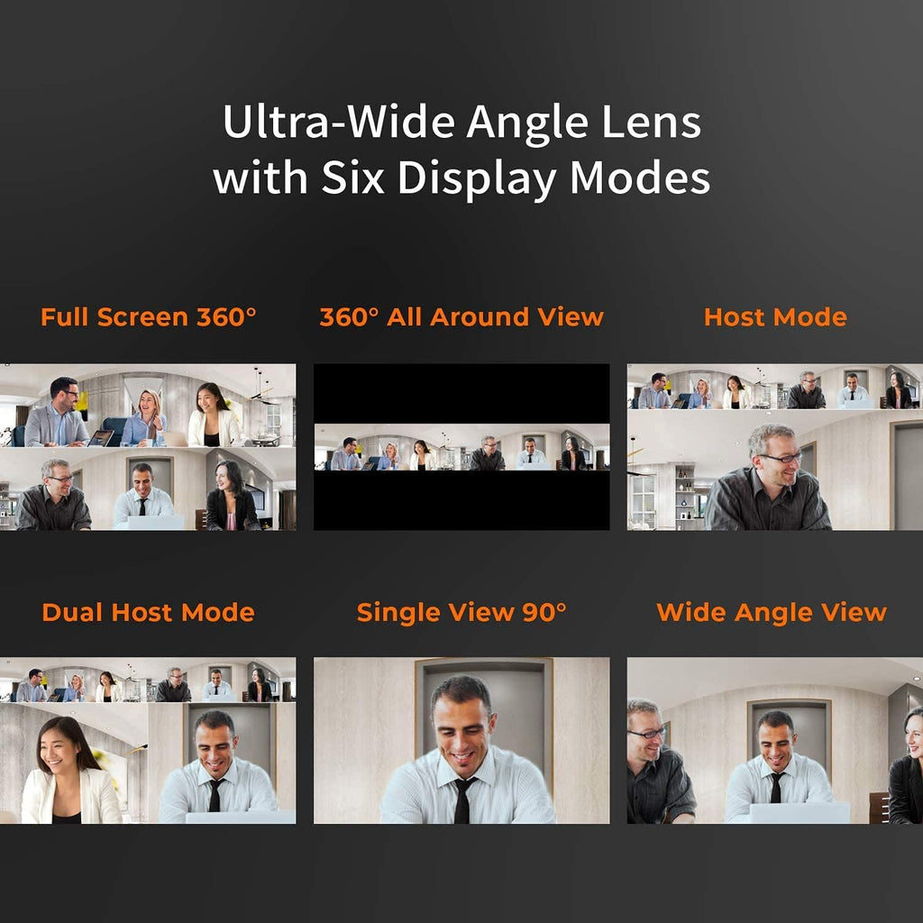 1080P HD Video Conference Webcam with Microphone, USB-C Y59773