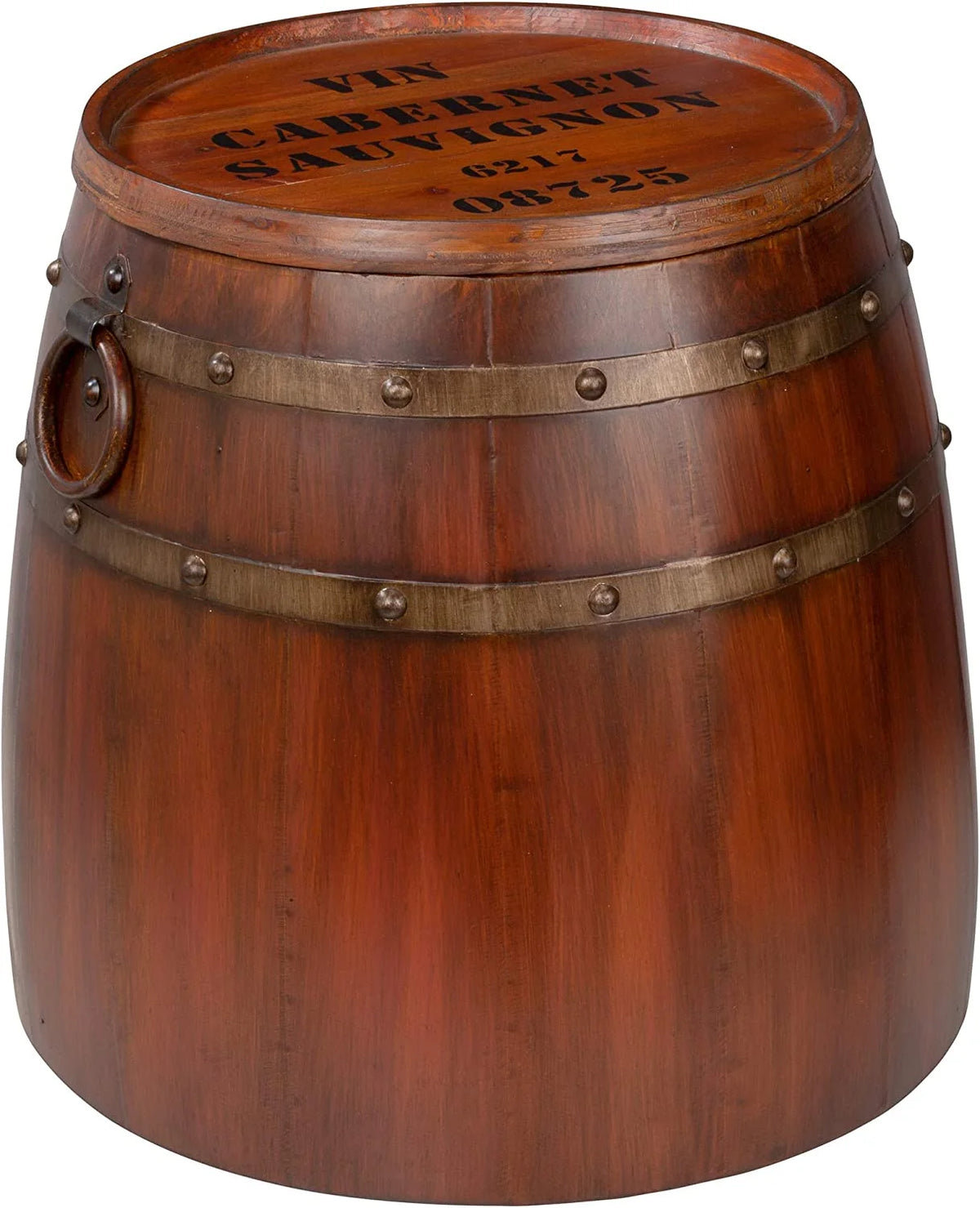 19 Inch Wine Barrel Side Table B5707