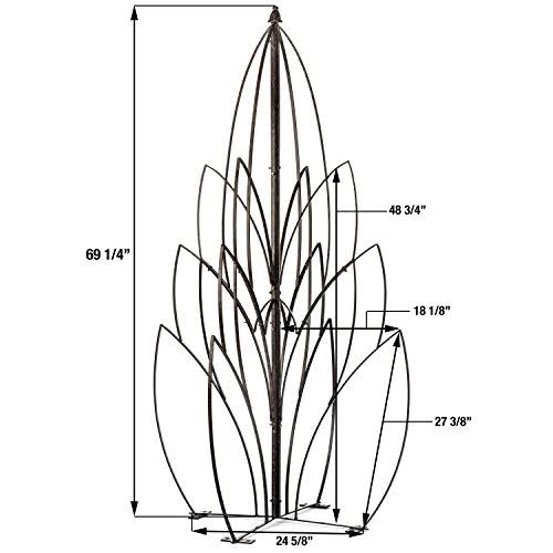 Lotus Bud Garden Trellis Z627