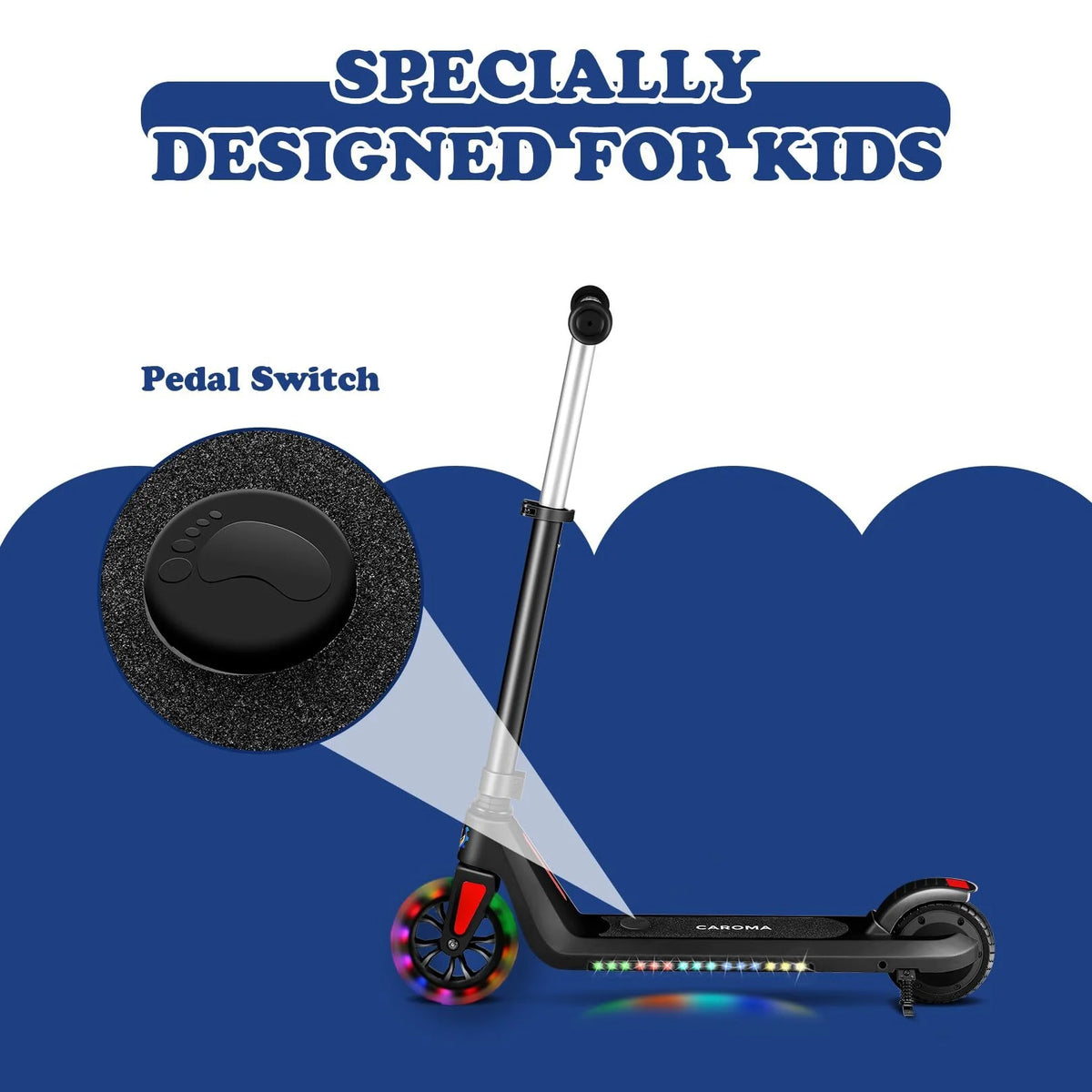 Electric Scooter for Kids 120W Pink F16918