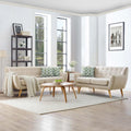 Beige 2 Piece Living Room Set A991