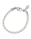 Sterling Silver Pearl Bracelet D3122