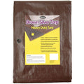 Brown Silver Heavy Duty Tarp N980452