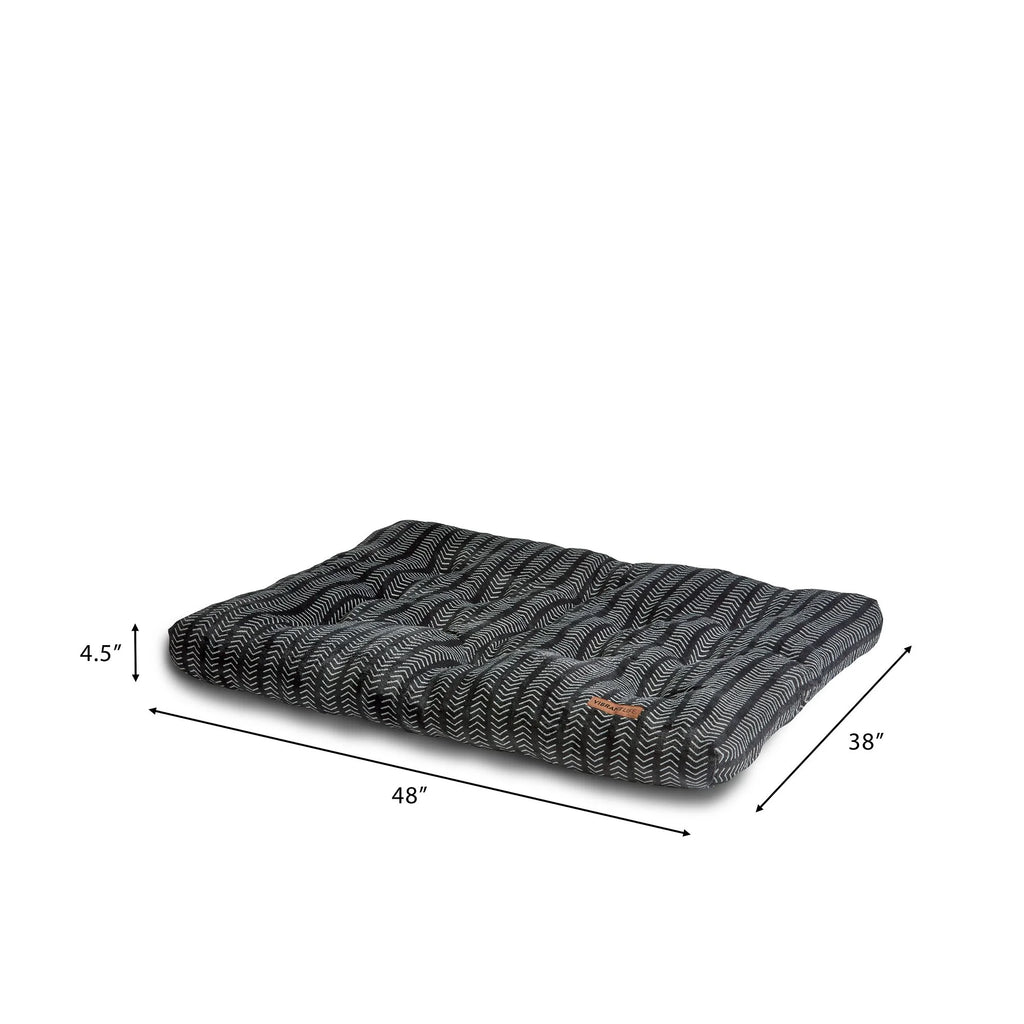 Black Extra Large Tufted Pet Bed Z41194