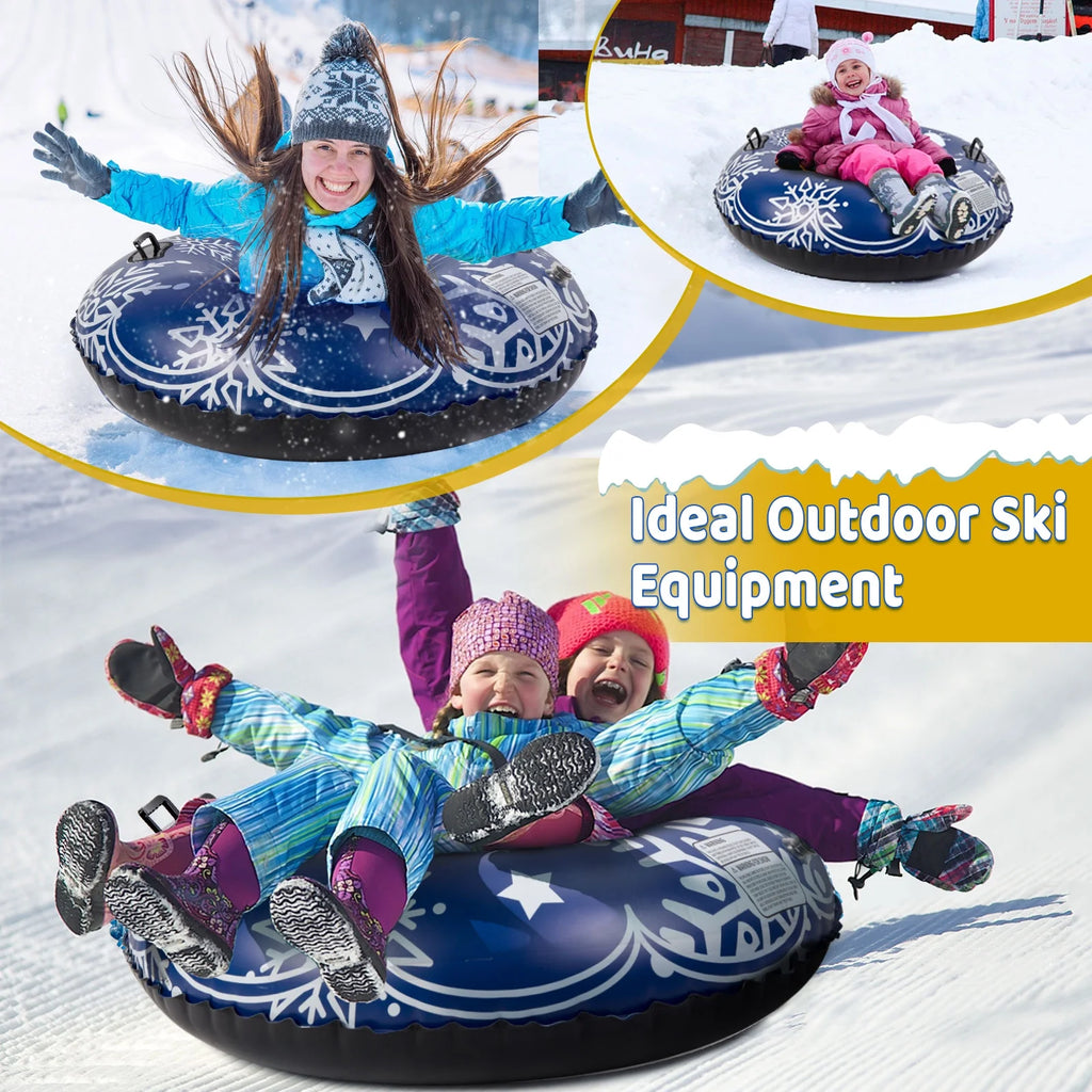 47-Inch Inflatable Snow Tube Sled U6439