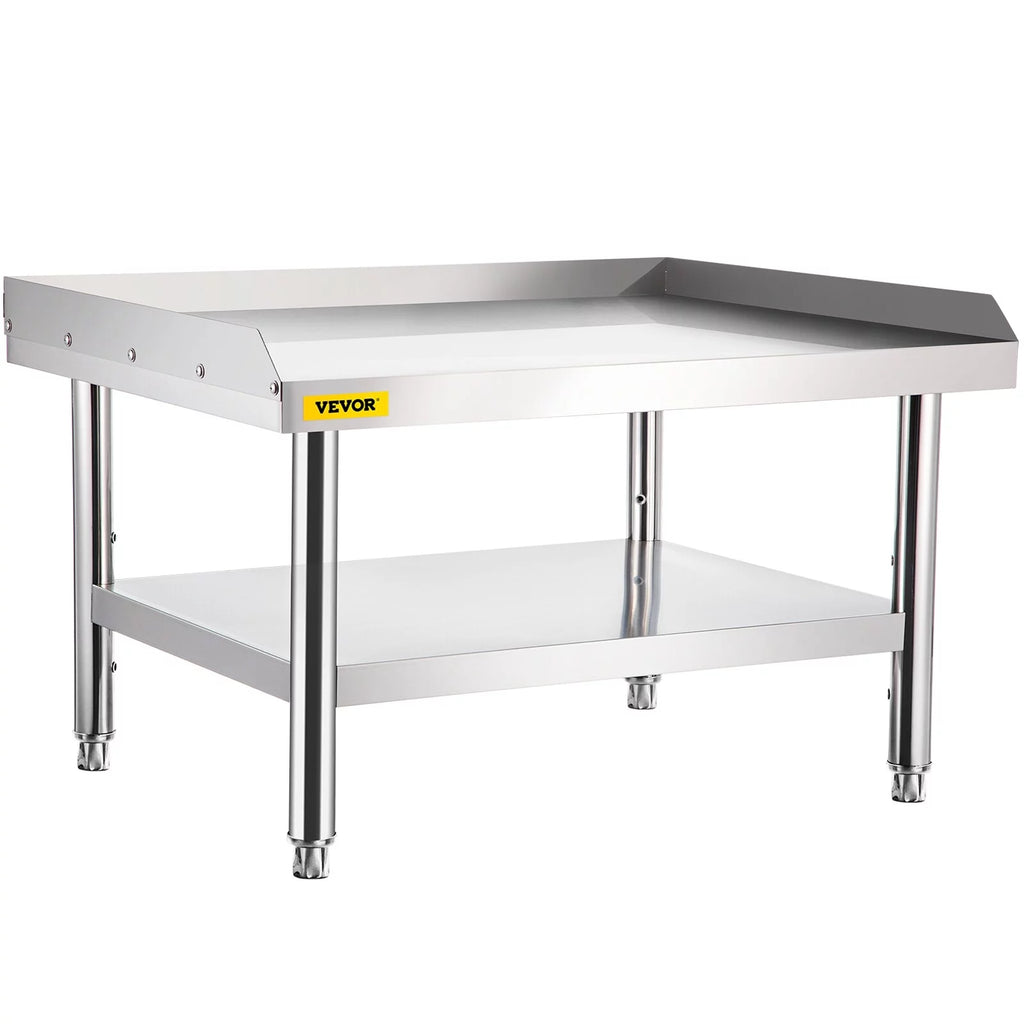 Stainless Steel Grill Table with Undershelf 60*30*24 Inch K836169