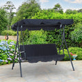 3 Person Steel Canopy Porch Swing T3459