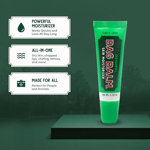 Bag Balm Skin Moisturizer Gift Box 0.33oz 4 Pack Lip Balm Tubes B82938