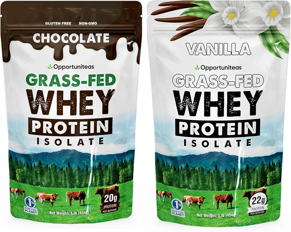 Chocolate & Vanilla Whey Protein Isolate Powder O855