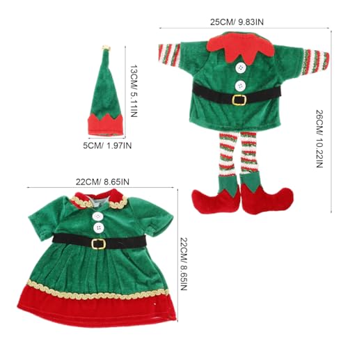 Christmas Wine Bottle Covers with Hats S1574