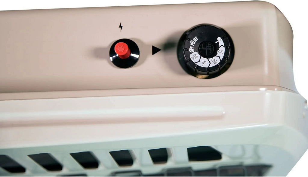 30,000 Btu 5 Plaque Natural Gas Infrared Vent Free Wall Heater K837231