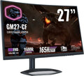 27 Inch 16:9 Curved PC Gaming Monitor, Frameless LED Full HD 1080P 1500R VA Panel, 165Hz, Built-in Speakers, VESA Mounting, AMD FreeSync Z589376