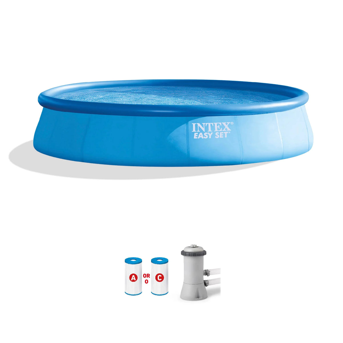 Easy Set Pool with Filter 13 Feet x 33 Inches J657