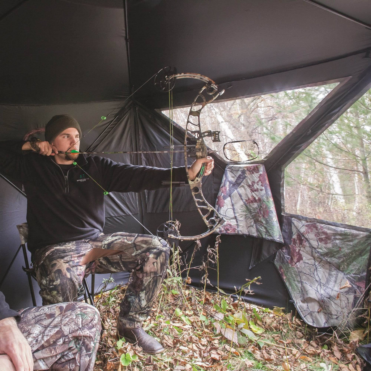 Large Camo Ground Hunting Blind (2 Pack) T659228