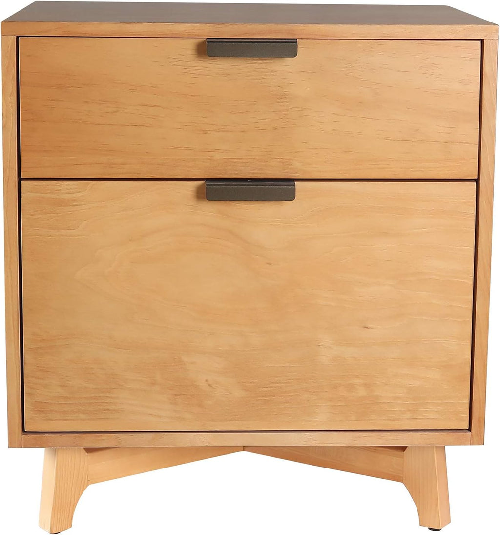 2-Drawer Pine Cabinet H8232