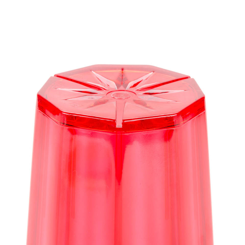 Red Poly Tumbler Glass N5271