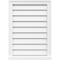 PVC Gable Vent with Brickmould T3527