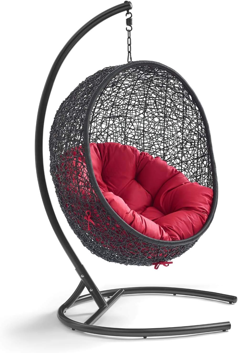 Wicker Rattan Outdoor Swing Chair with Stand L380