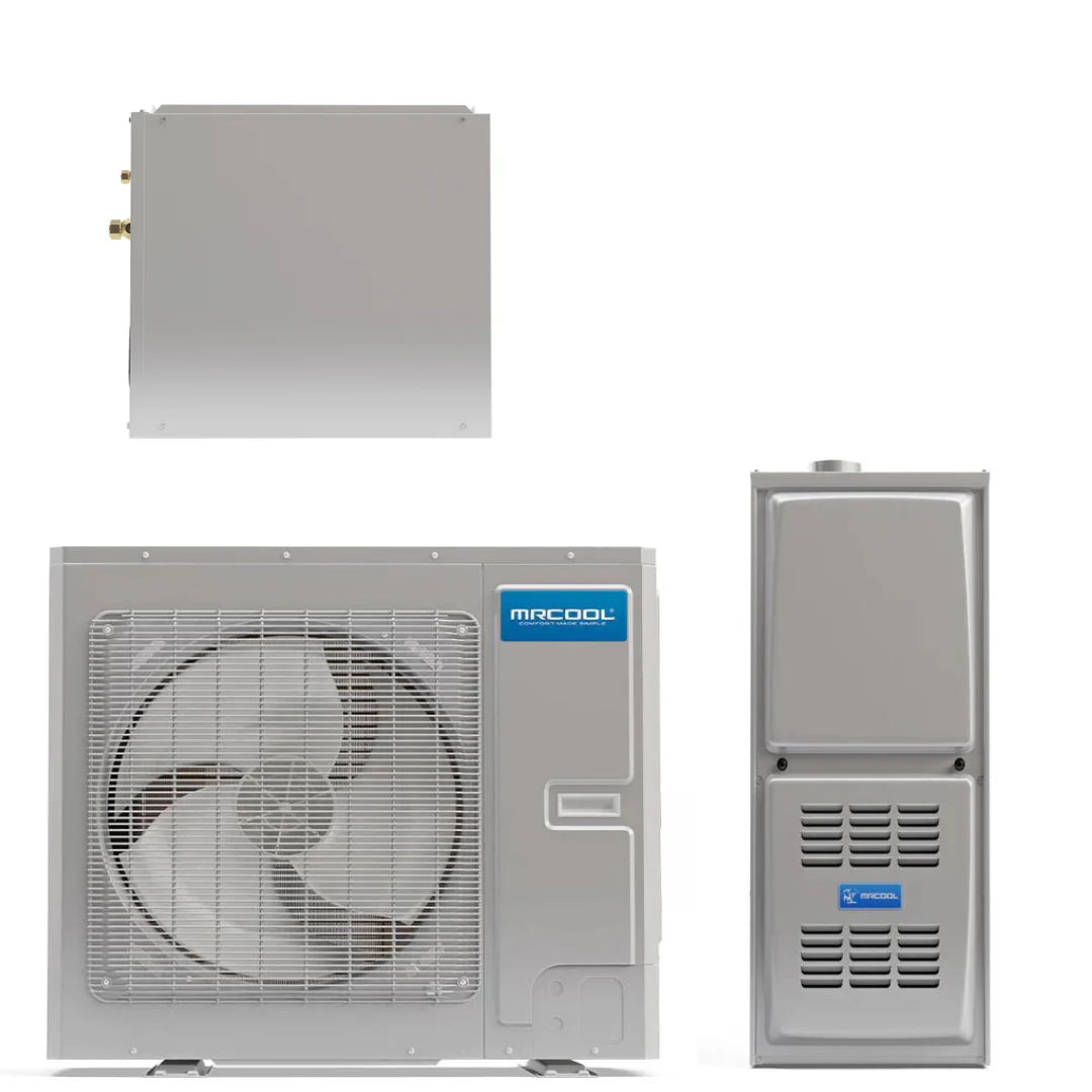 2-3 Ton Central Air Conditioner and 80% AFUE Gas Furnace Split System X704198