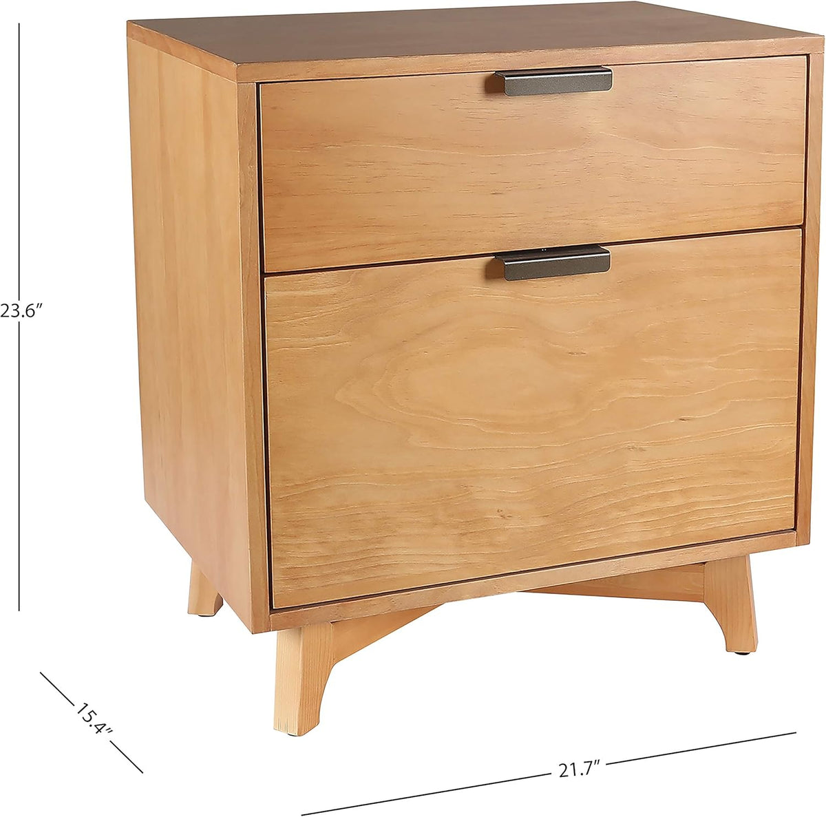 2-Drawer Pine Cabinet H8232