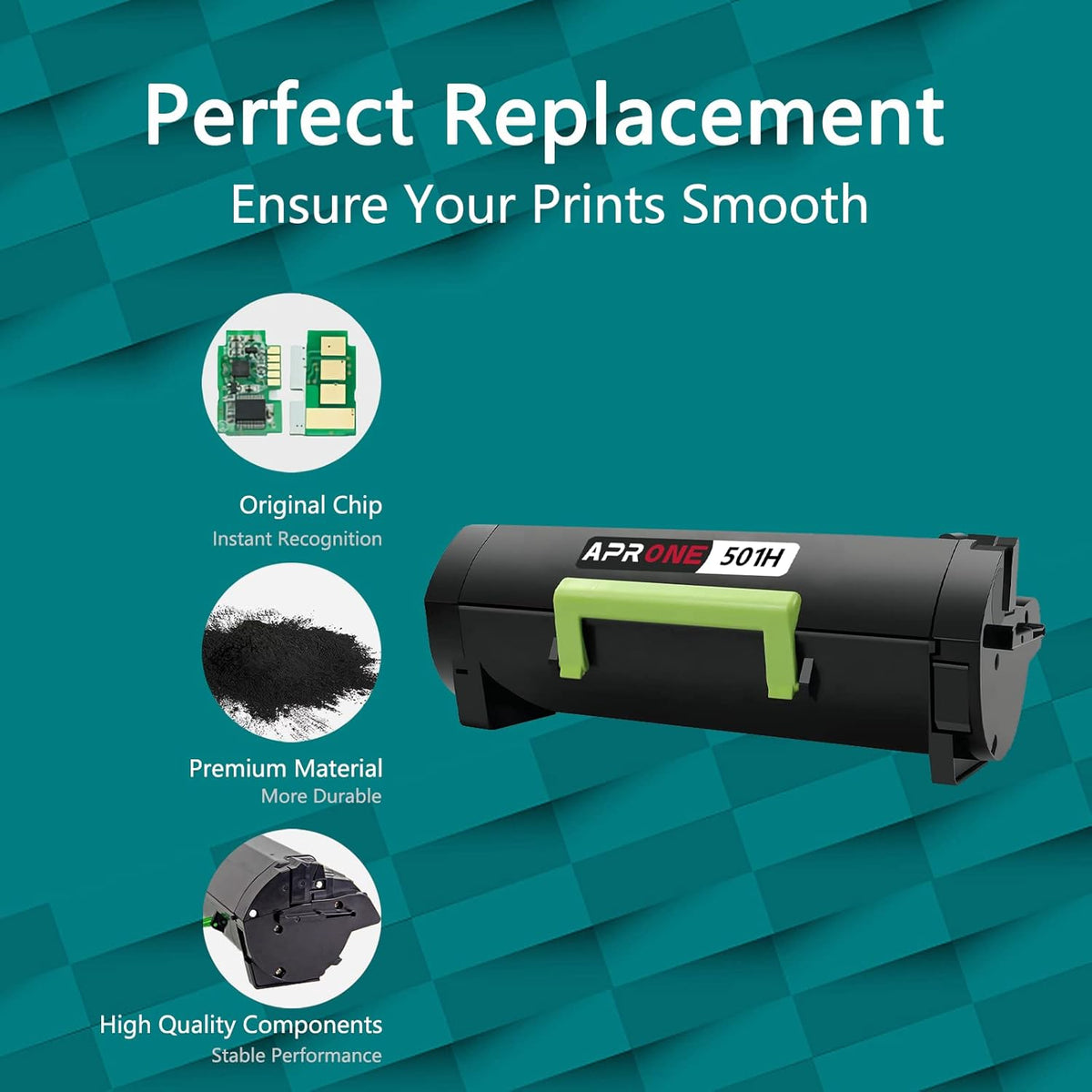 Black Toner Cartridge for Lexmark MS310dn MS312dn MS315dn MS410dn MS415dn MS510dn MS610dn Printer E709