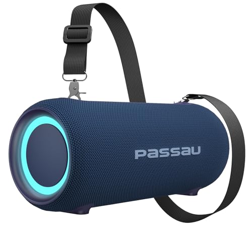 Portable Bluetooth Speaker 40W Stereo Sound IPX5 RGB Lights V780