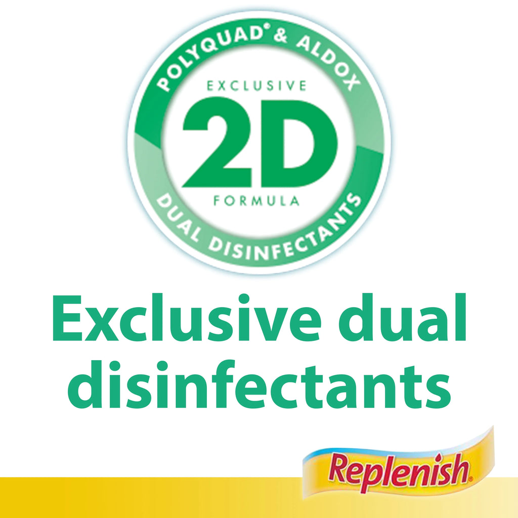 Multipurpose Contact Lens Disinfecting Solution, Two 10oz L28634