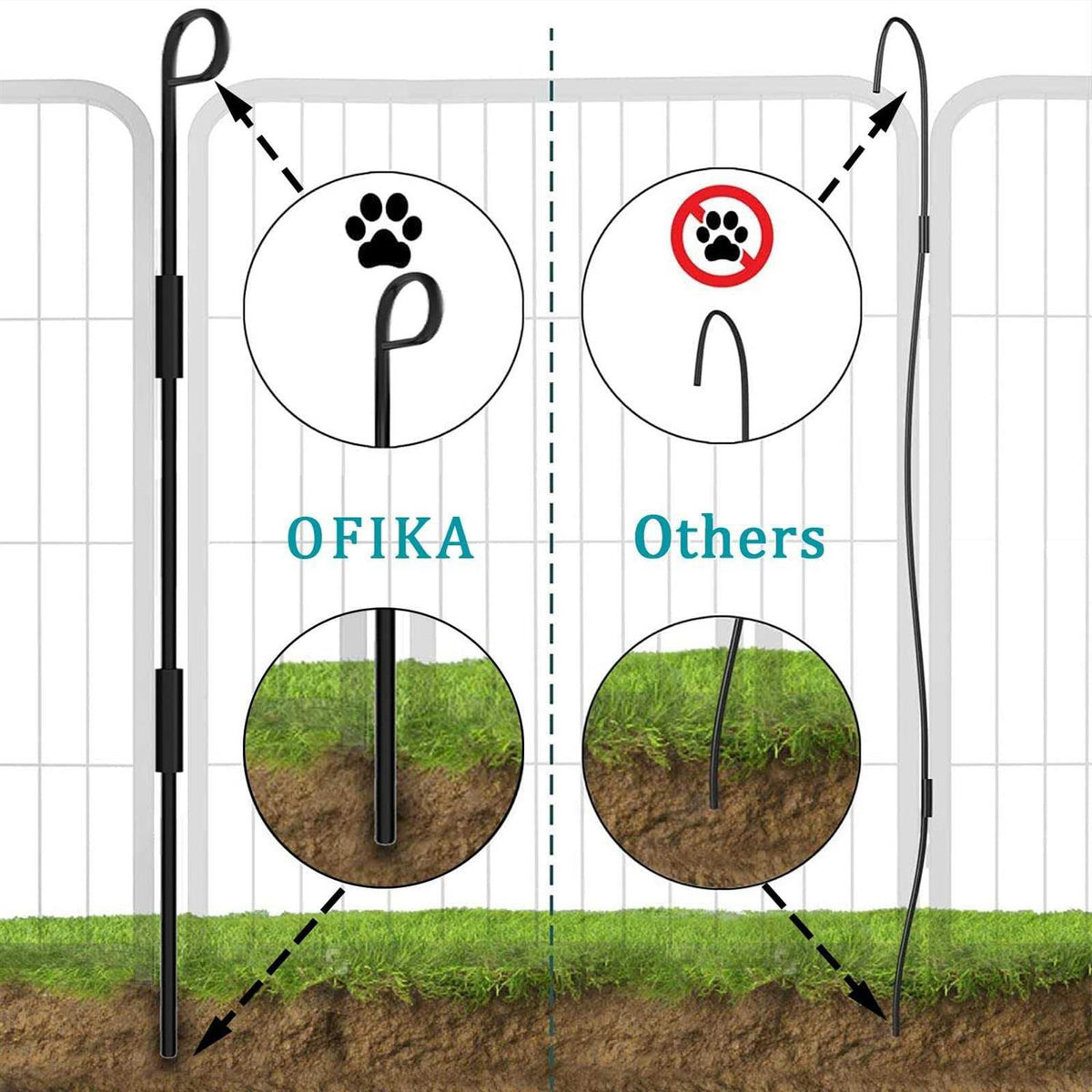Heavy Duty Metal Dog Playpen F49096
