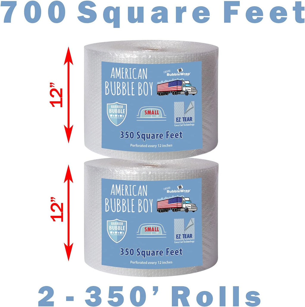 Bubble Wrap 400' Medium Pack of 2 E538