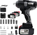 1/2-inch Brushless Impact Wrench with Detent Pin Anvil, 2 Battery 4.0A Li-ion, 600N W7351