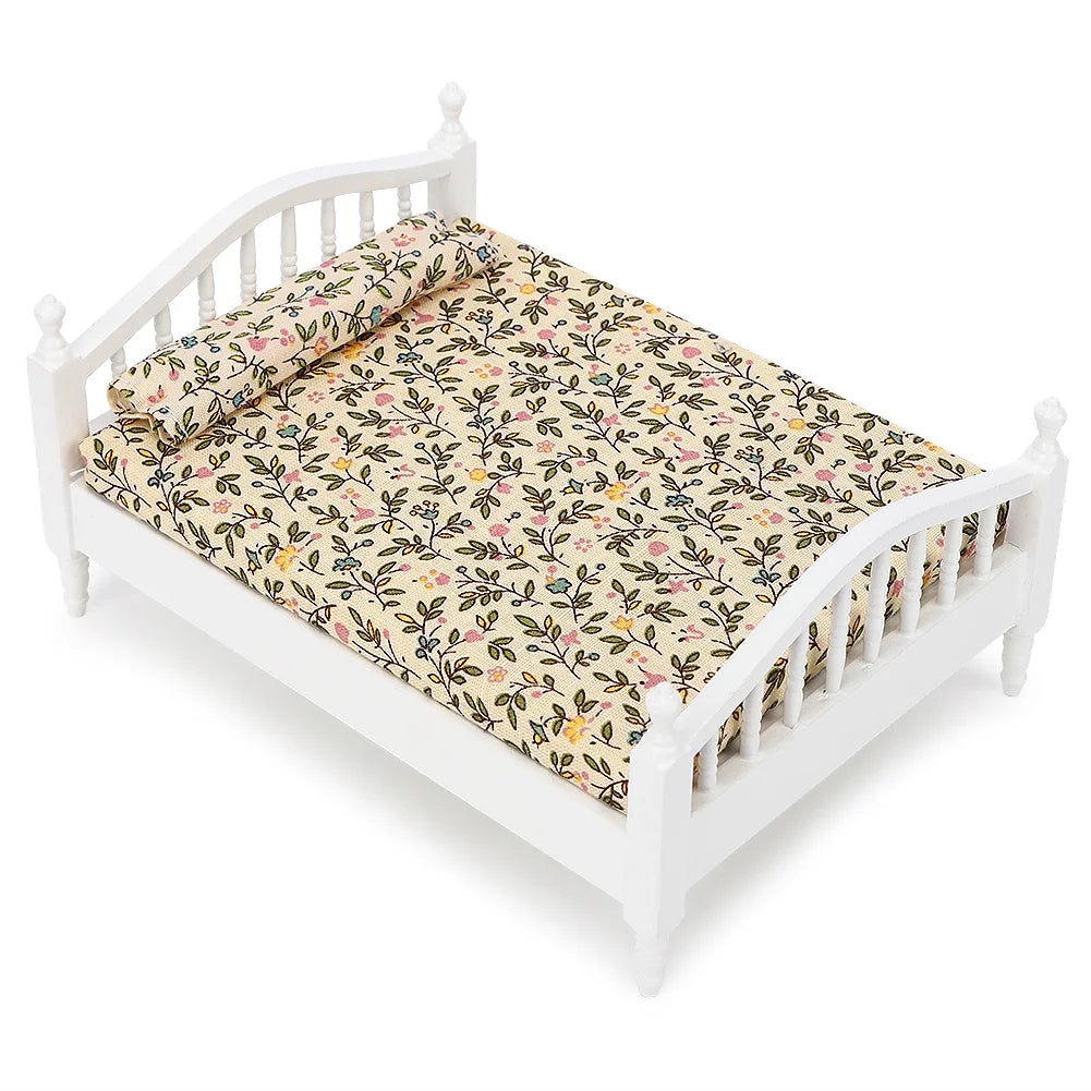 Miniature Dollhouse Bed B804