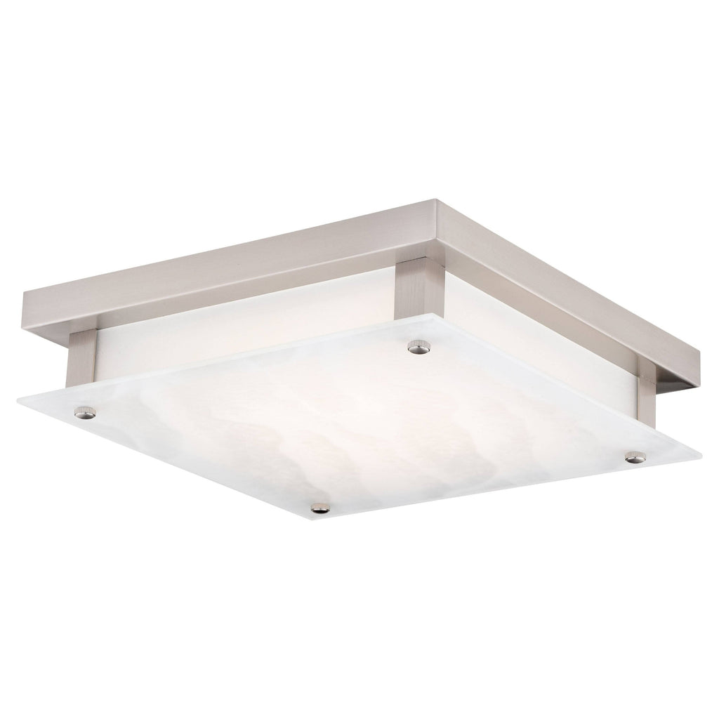 Satin Nickel LED Flush Mount O502596